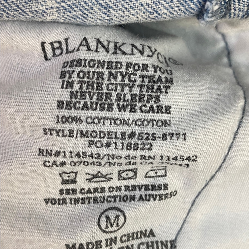 BLANKNYC Head‎ Backstage Acid Washed 80s-90s Inspired Denim Romper - Picture 13 of 13